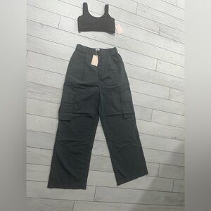 Wilo Black Women's Track Pants & Joggers